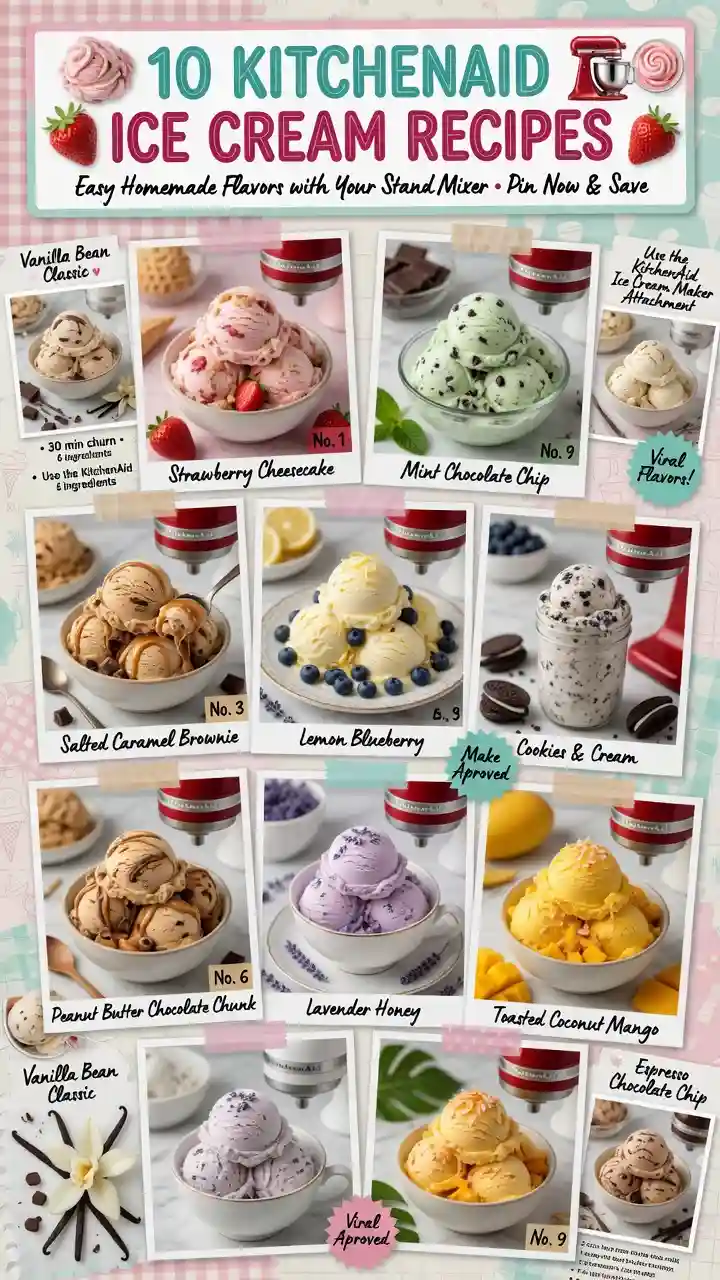 10 KitchenAid Ice Cream Recipes You’ll Want to Make All Summer Long