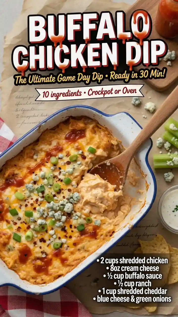 Buffalo Chicken Dip Recipe