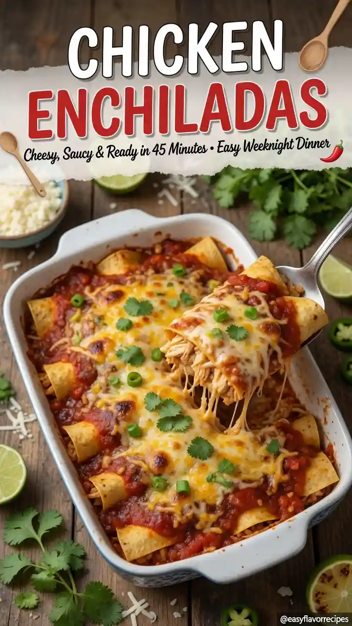 Chicken Enchiladas Recipe