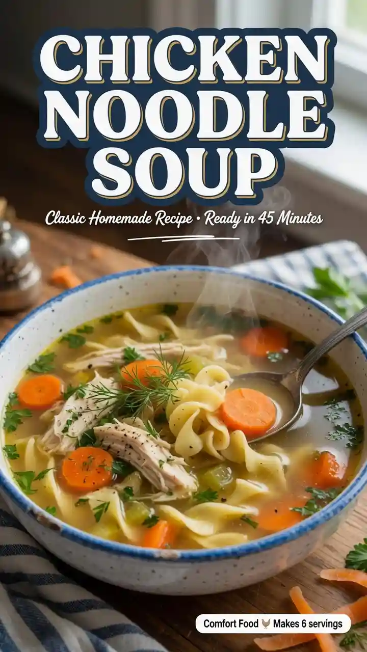 Chicken Noodle Soup Recipe