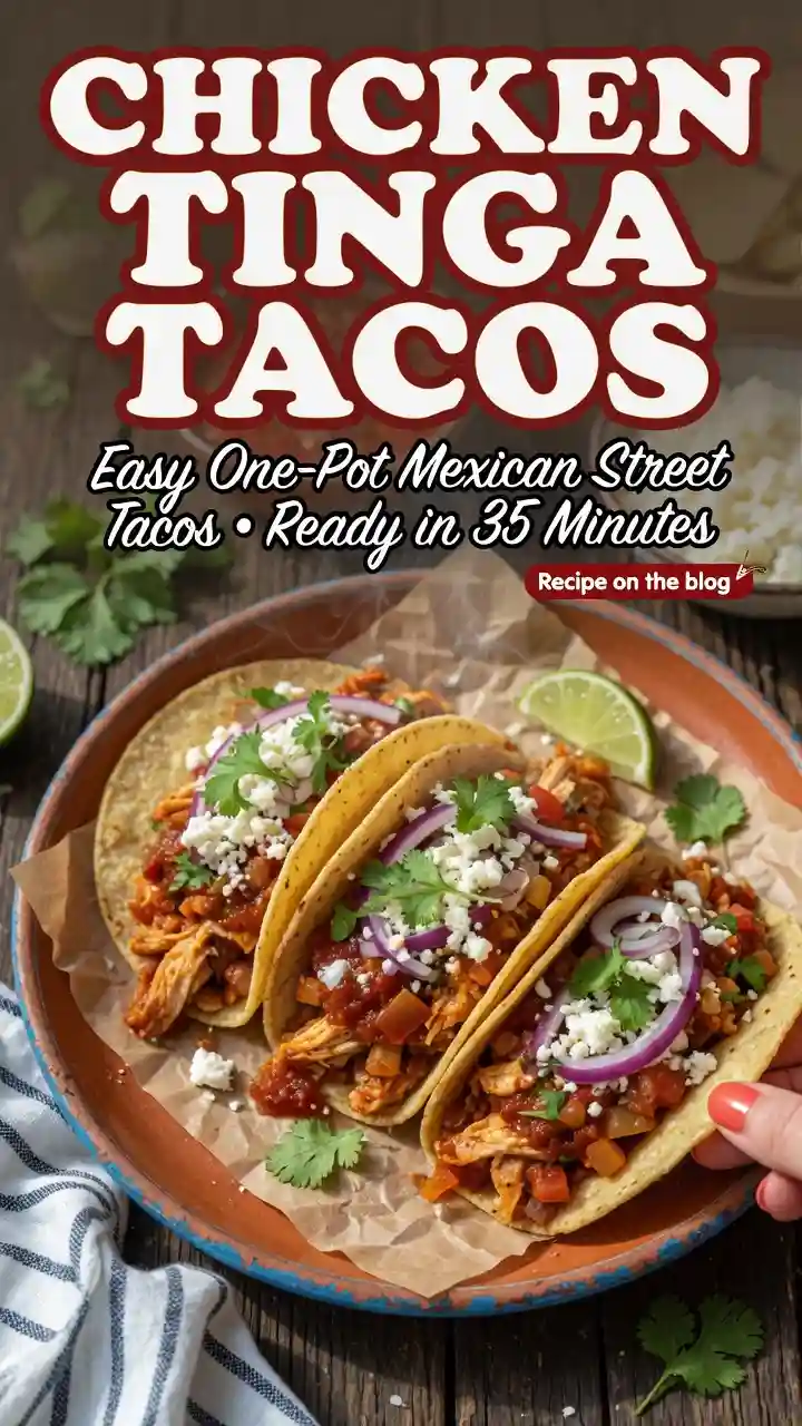 Chicken Tinga Tacos Recipe