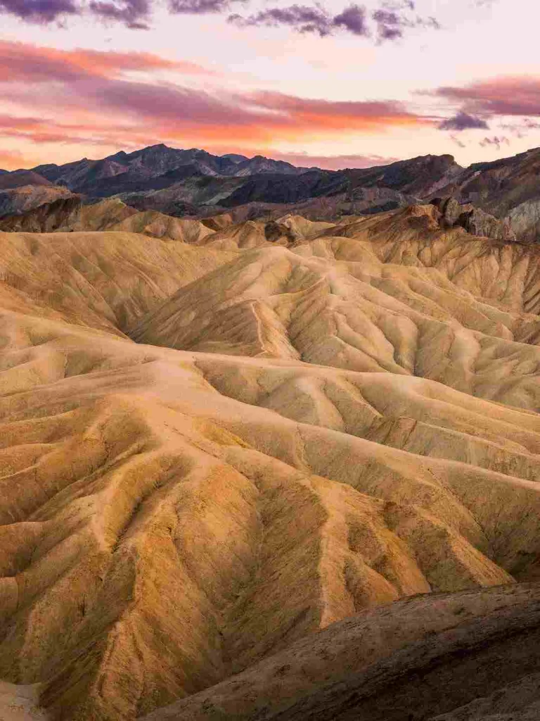 Sunrise Death valley National Park