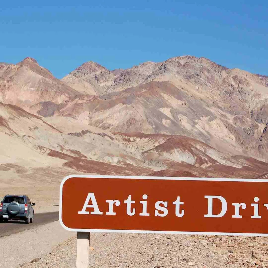 Drive Artist's Drive Scenic Loop Death Valley National Park