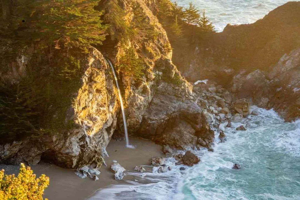 Can You Visit McWay Falls at High Tide