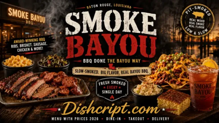 Smoke Bayou Louisiana BBQ & Smoked Meats Menu