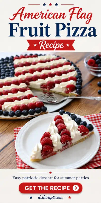 American Flag Fruit Pizza Recipe