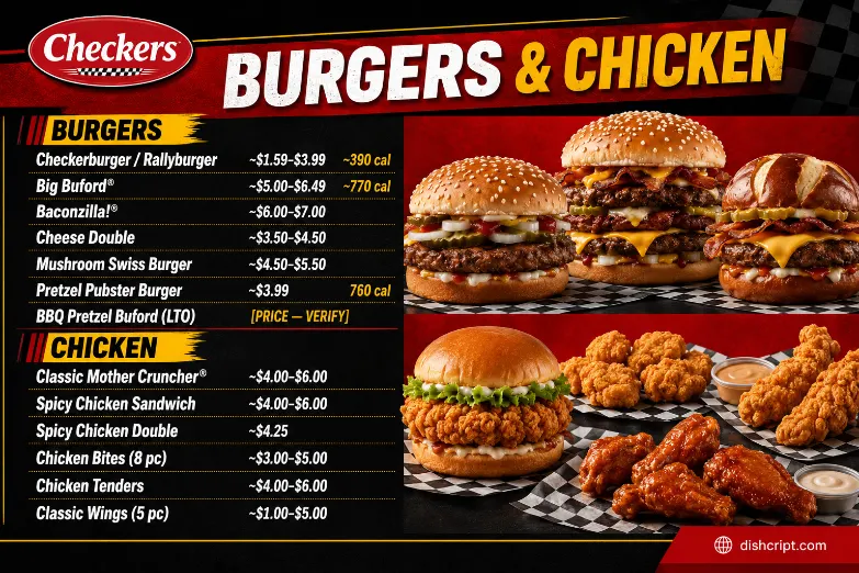 Checkers Menu.pdf Checkers Menu With Prices 2026