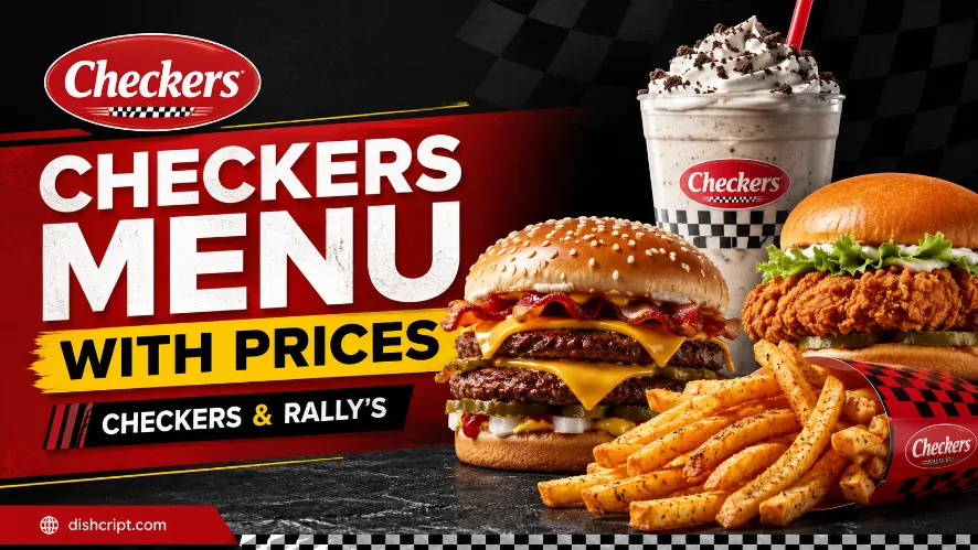 Checkers Menu With Prices 2026