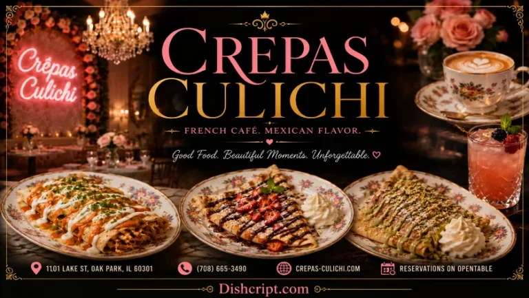 Crepas Culichi Menu and Prices