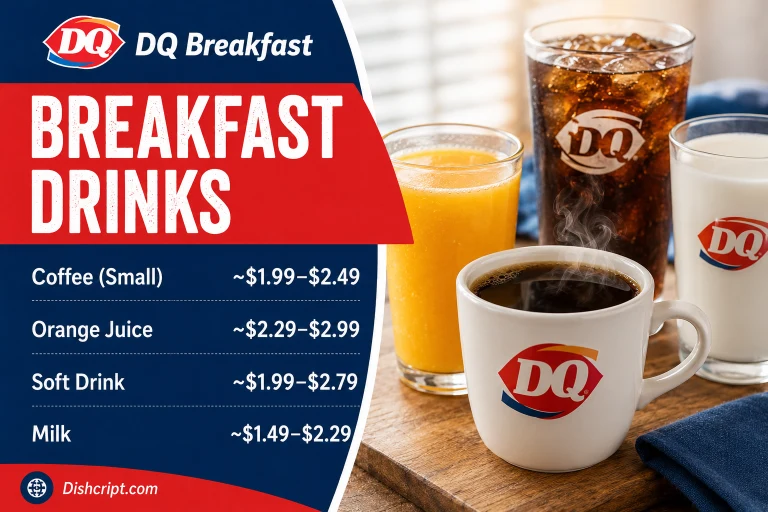 DQ Breakfast Drinks