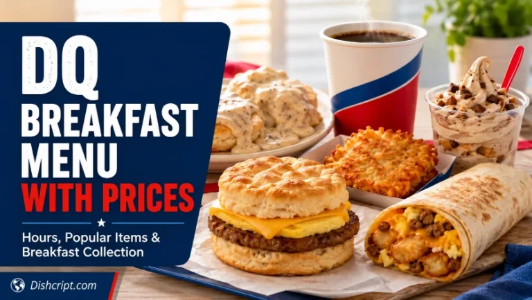 DQ Breakfast Menu and Prices