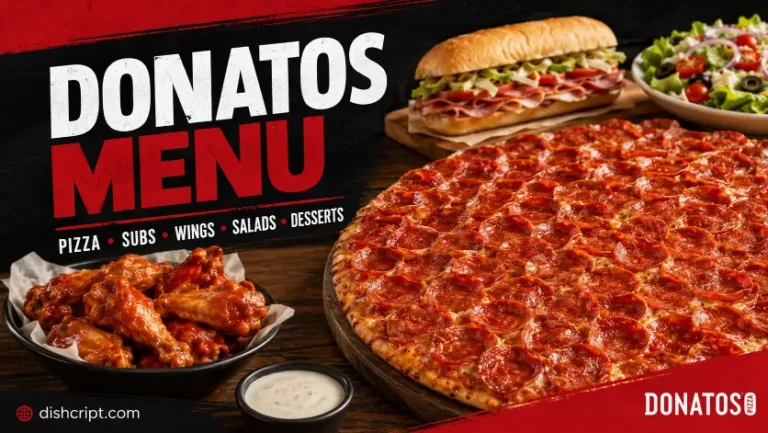 Donatos Menu With Prices