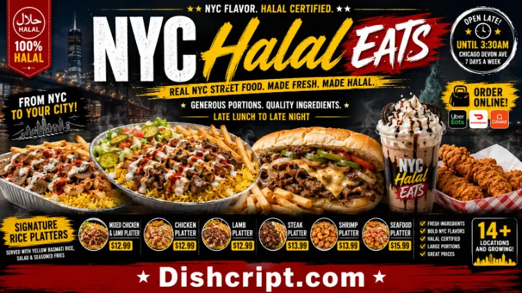 NYC Halal Eats Menu and Prices