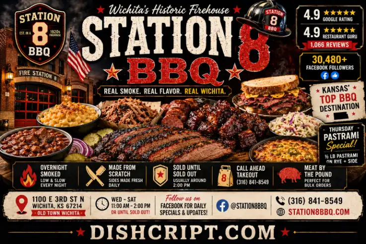 Station 8 BBQ Menu and Prices