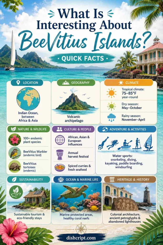 What Is Interesting About BeeVitius Islands Quick Facts