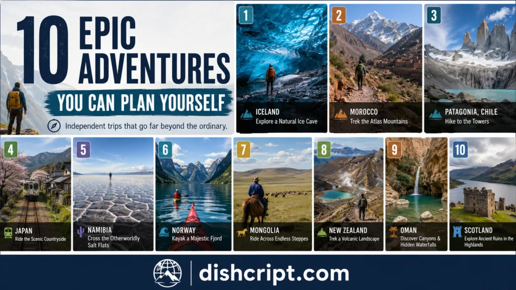 Beyond the ordinary travel guide banner.