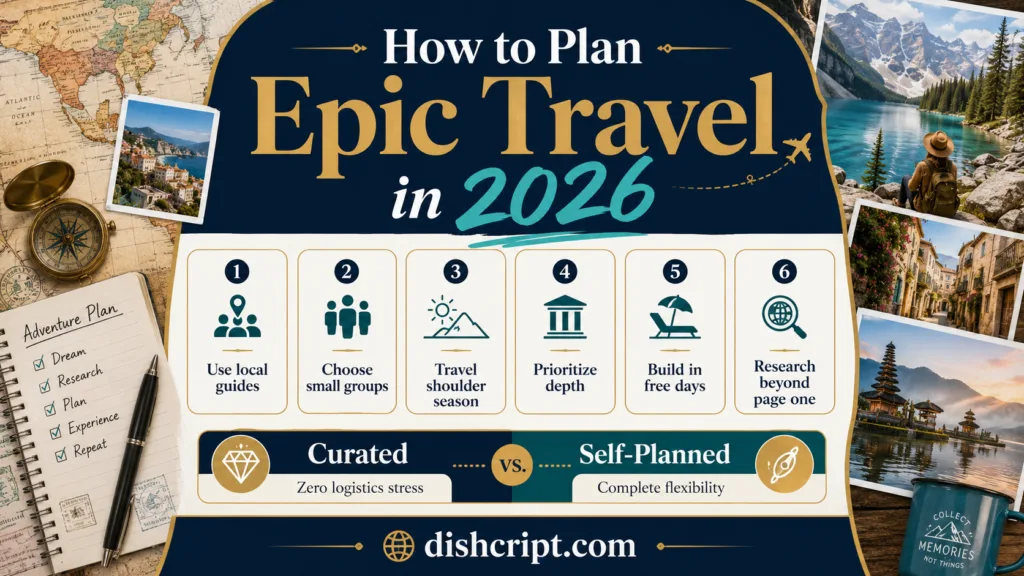 How to plan epic travel in 2026.