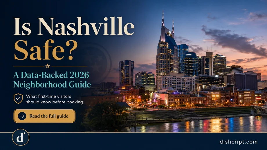Is Nashville Safe 2026 guide banner.
