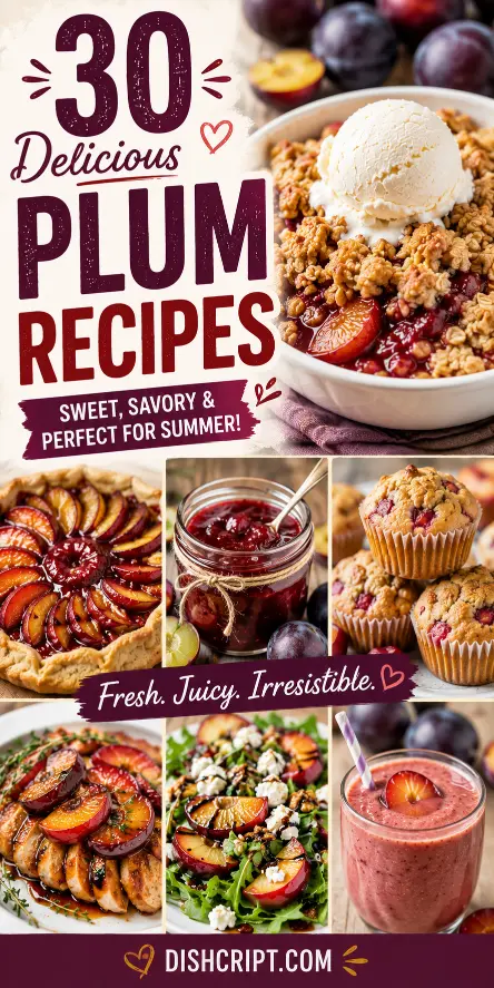 30 Delicious Plum Recipes