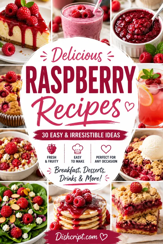 30 Delicious Raspberry Recipes