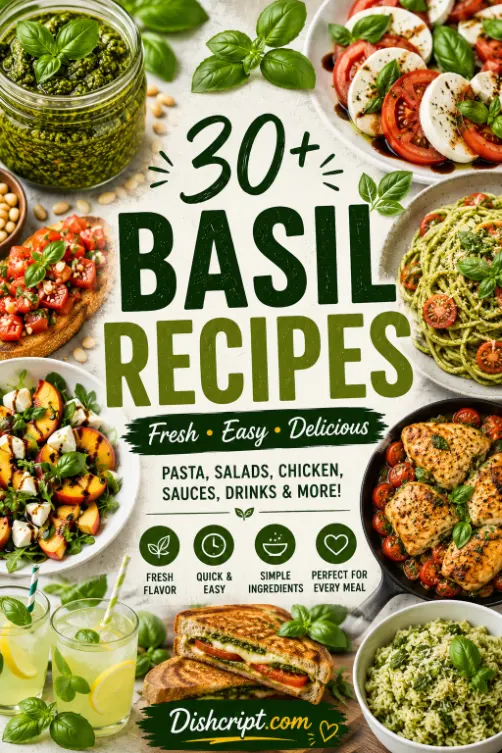 30+ Fresh Basil Recipes