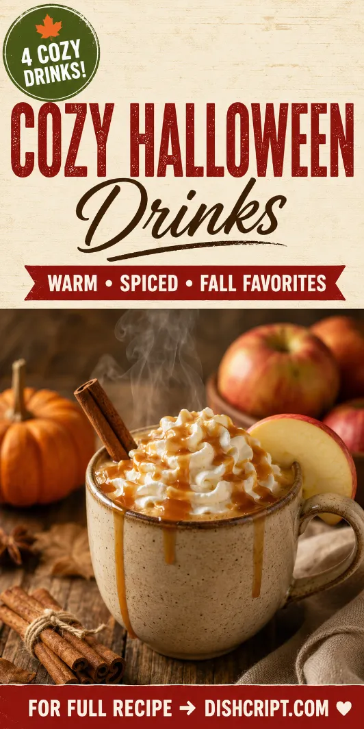 4 Cozy Halloween Drinks for Fall Parties