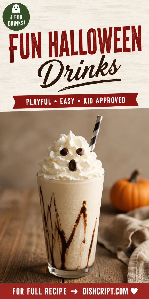 4 Fun Halloween Drinks for Kids and Parties