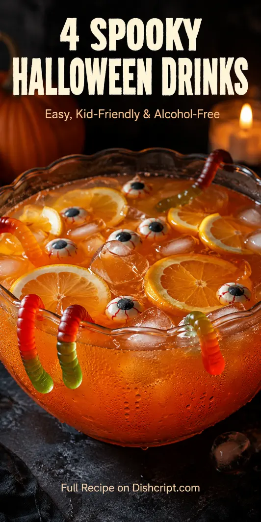 4 Spooky Halloween Drinks for Kids and Parties