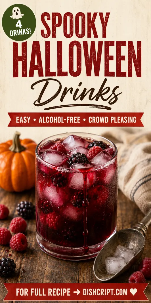 4 Spooky Halloween Drinks for Parties
