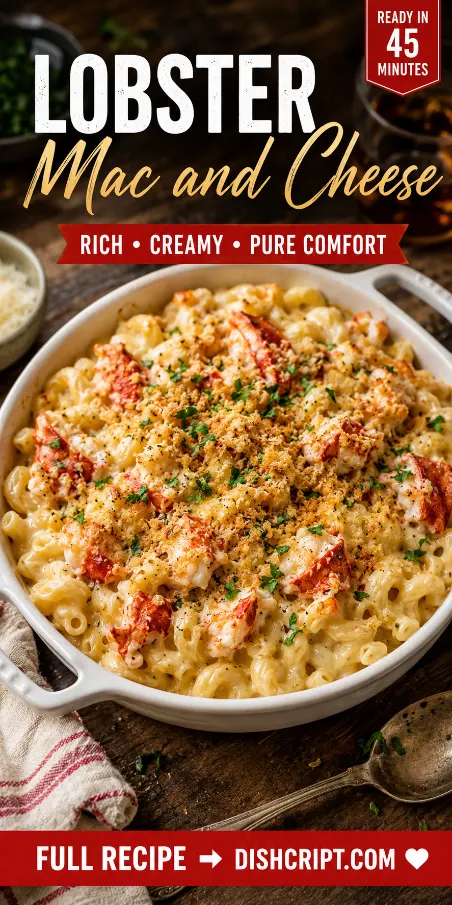 Creamy Lobster Mac and Cheese