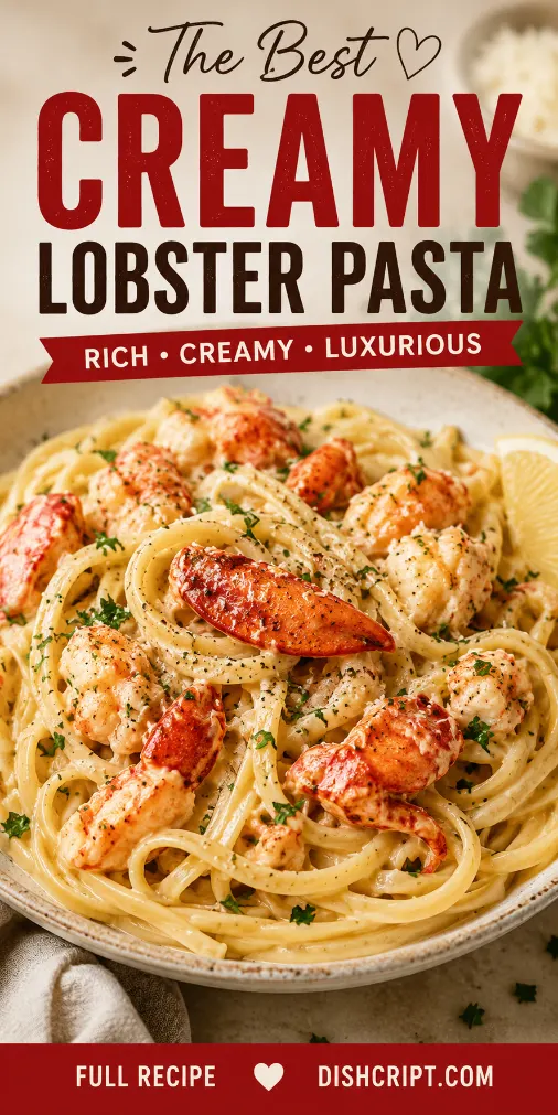 Creamy Lobster Pasta Recipe
