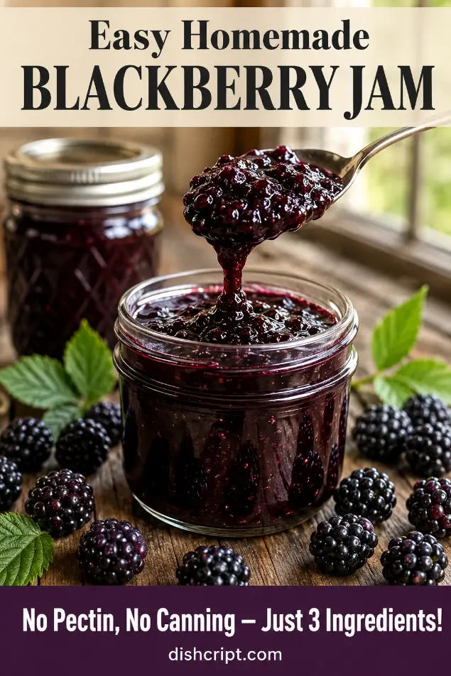 Easy Homemade Blackberry Jam