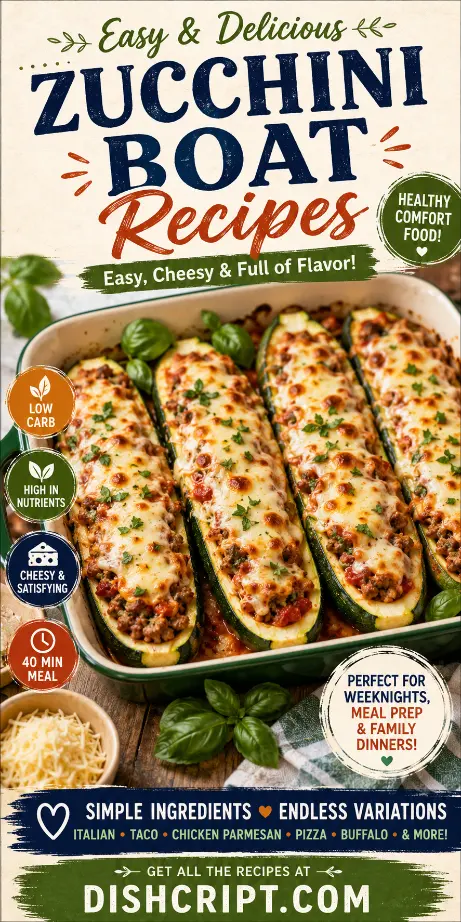 Easy Zucchini Boat Recipes