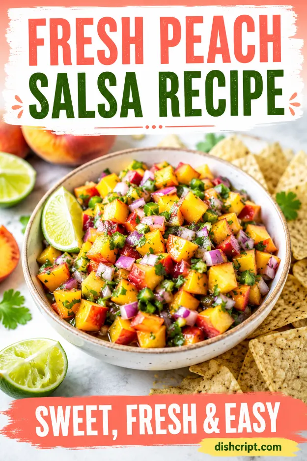 Fresh Peach Salsa Recipe