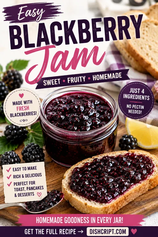 Homemade Blackberry Jam Recipe