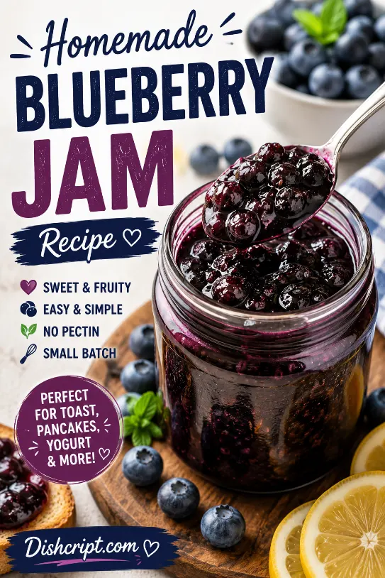 Homemade Blueberry Jam Recipe