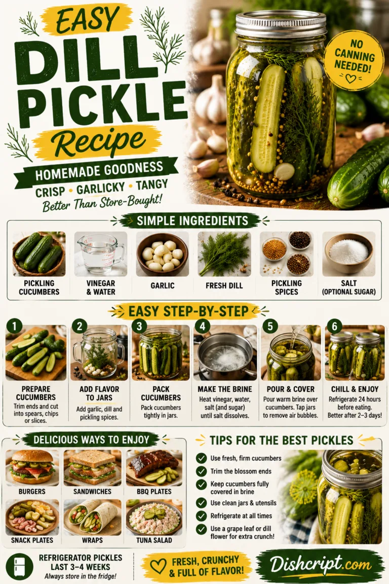 Homemade Dill Pickles