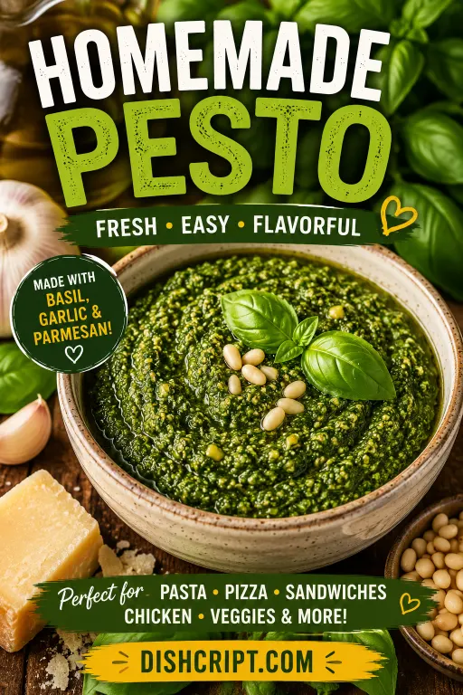 Homemade Pesto Recipe
