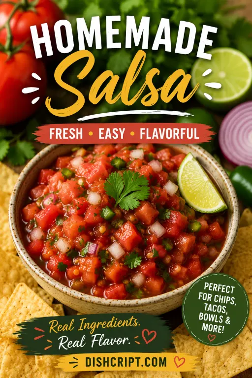 Homemade Salsa Recipe
