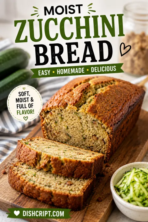 Moist Zucchini Bread Recipe