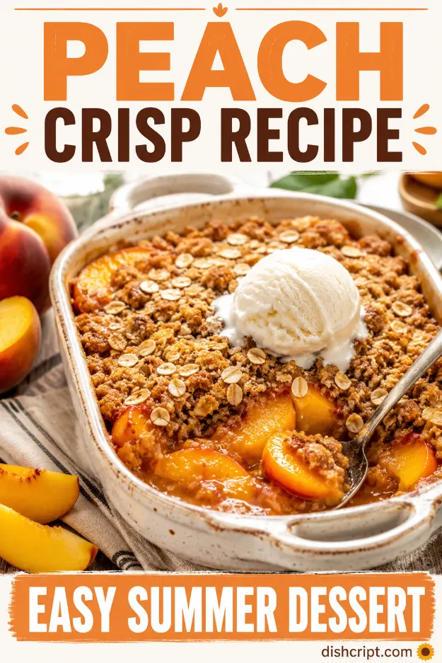 Peach Crisp Recipe