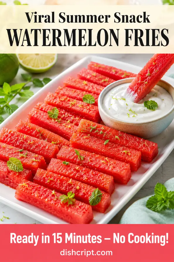 Viral Watermelon Fries