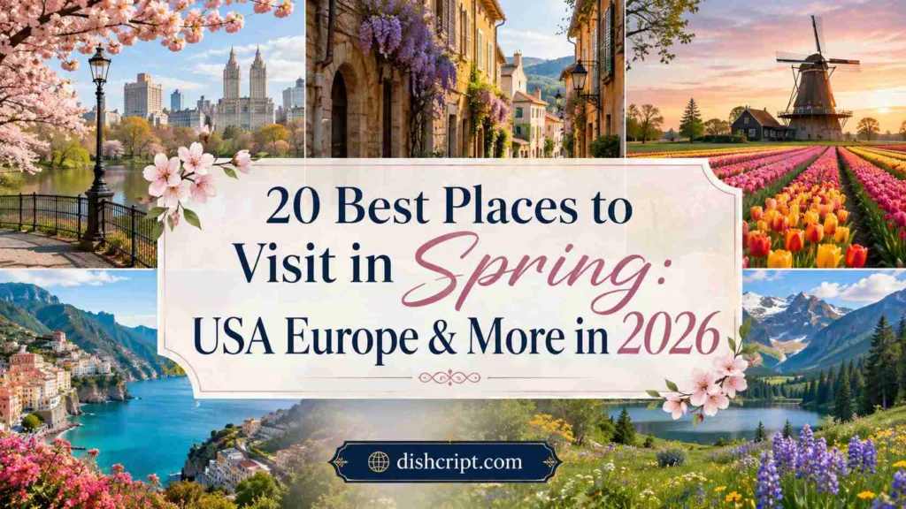 Best Places to Visit in Spring USA Europe & More in 2026