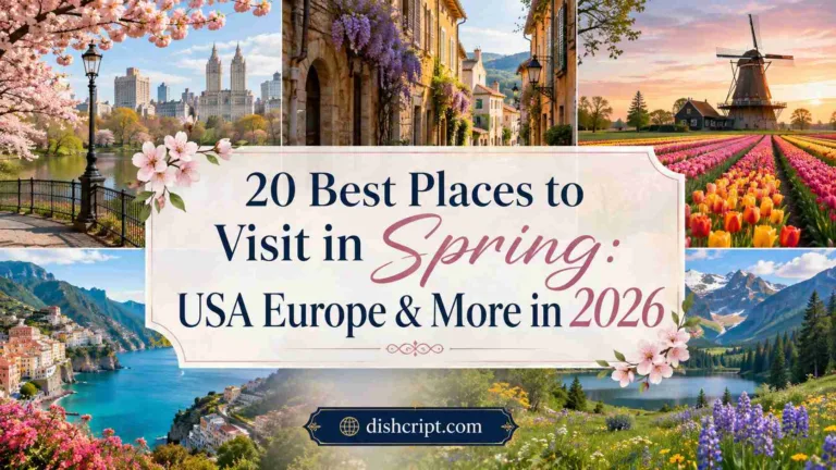 Best Places to Visit in Spring USA Europe & More in 2026