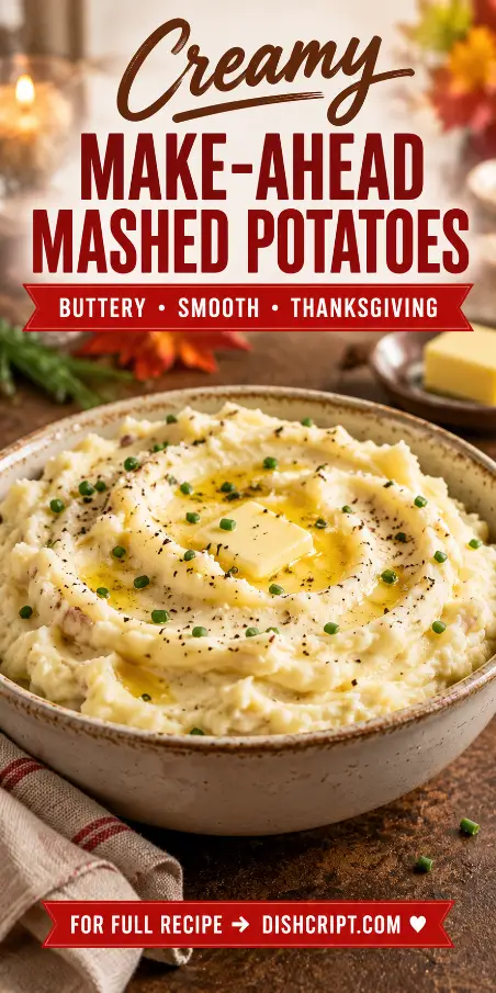 Creamy Make-Ahead Mashed Potatoes for Thanksgiving