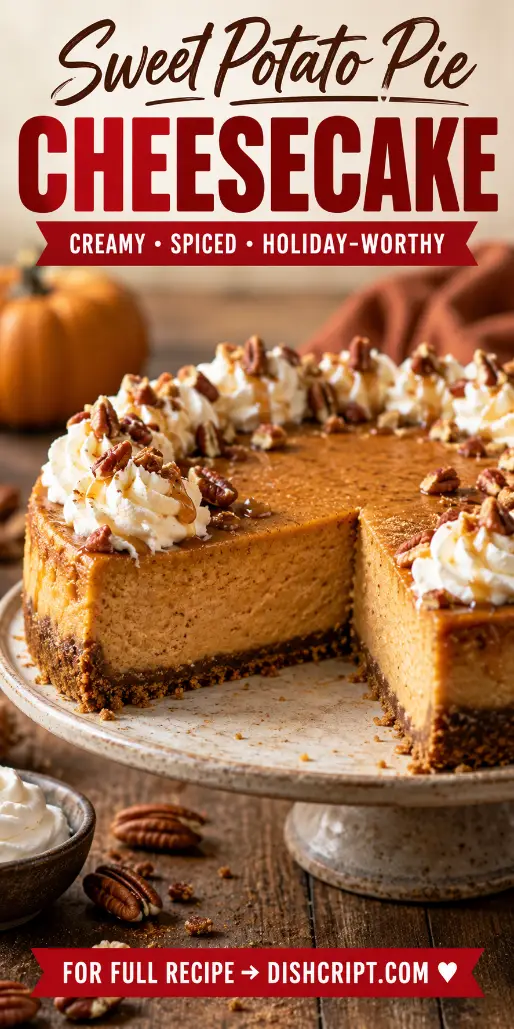 Sweet Potato Pie Cheesecake