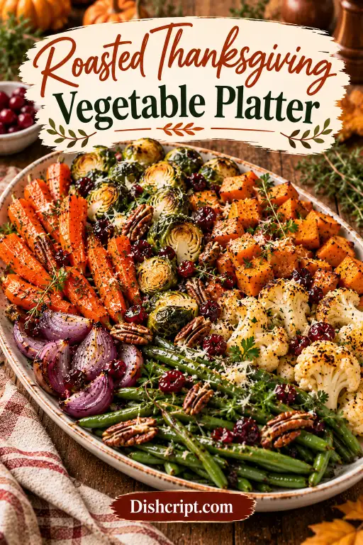 Roasted Thanksgiving Vegetable Platter